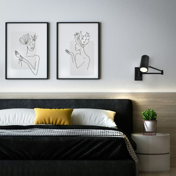 Бра Escada Stigma 10282/1LED Black-1