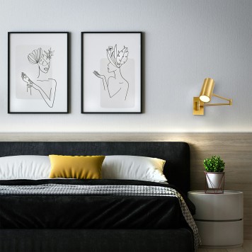 Бра Escada Stigma 10282/1LED Brass-1