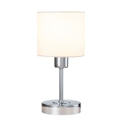 Лампа настольная Escada Denver 1109/1 Chrome/Beige