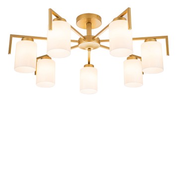 Светильник потолочный Escada Style 1142/7P Gold