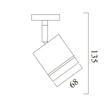 Светильник точечный Escada 20009SMA/02LED SBK-1
