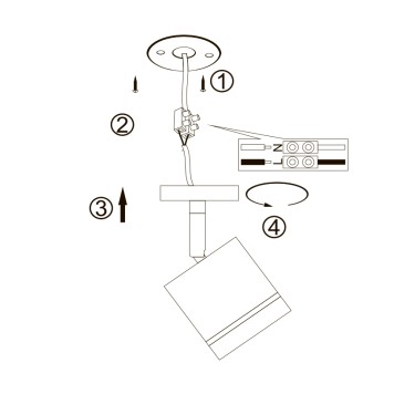Светильник точечный Escada 20009SMA/02LED SWH-2