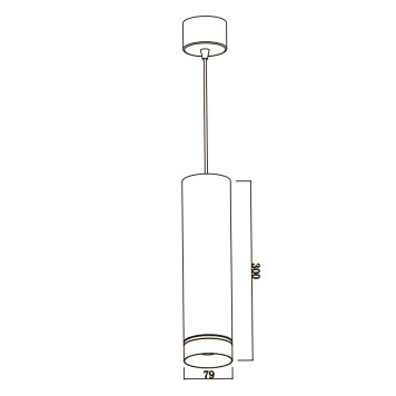 Люстра Escada 20009SMP/01LED SWH-1