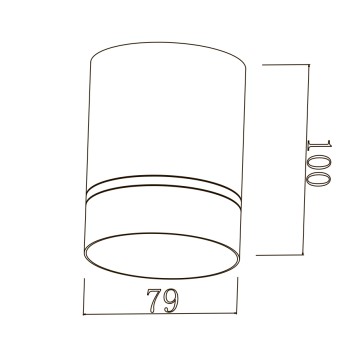 Светильник точечный Escada 20009SMU/01LED SWH-1