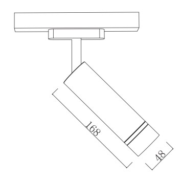 Трековый светильник Escada 20009TRA/01LED SWH-1