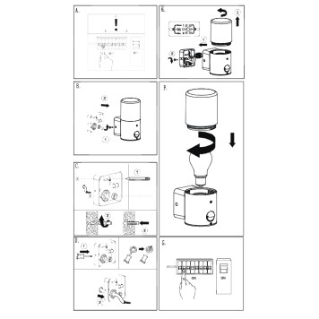 Уличный настенный светильник Escada Garden 581/1A-6