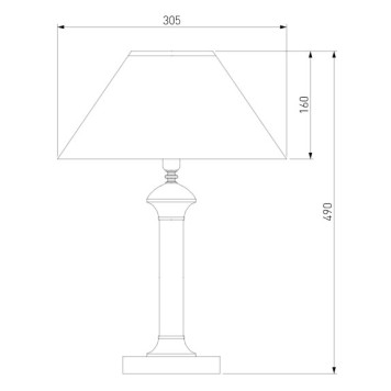 Лампа настольная Eurosvet Majorka 008-4