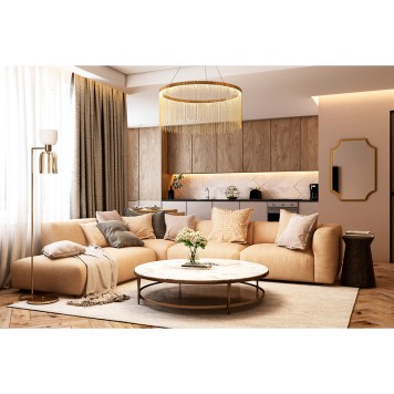 Торшер Eurosvet Tandem 01085/2 Brass-2