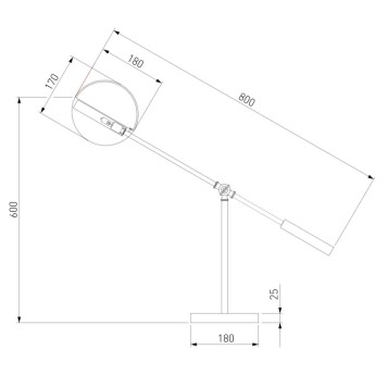 Лампа настольная Eurosvet Grazia 01140/1-6