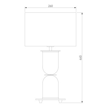 Лампа настольная Eurosvet Caprera 01153/1 Nickel-4