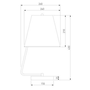 Лампа настольная Eurosvet Amaretto 01165/1-4