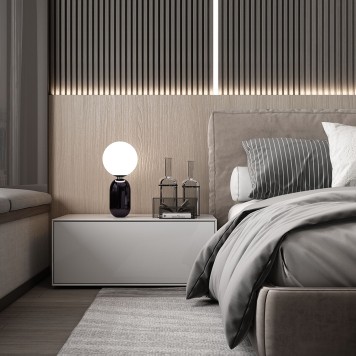 Лампа настольная Eurosvet Bubble 01197/1 Black Pearl-2