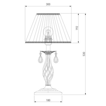 Лампа настольная Eurosvet Amelia 10054/1-4