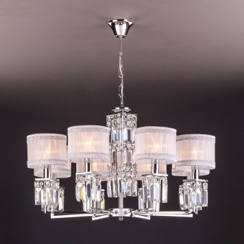 Люстра Eurosvet Zaffiro 10099/8 Chrome-5