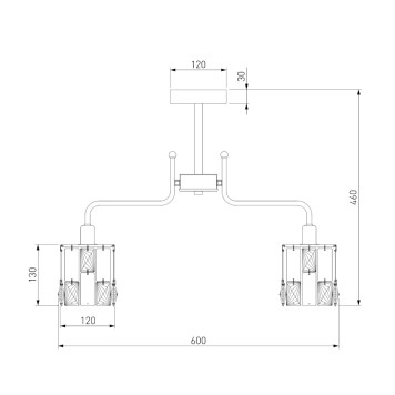 Светильник потолочный Eurosvet Scoppio 10101/5 Chrome-4