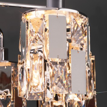 Светильник потолочный Eurosvet Scoppio 10101/5 Chrome-5