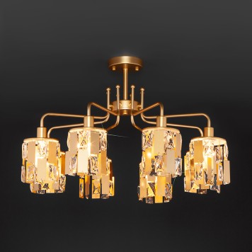 Светильник потолочный Eurosvet Scoppio 10101/8 Gold-1