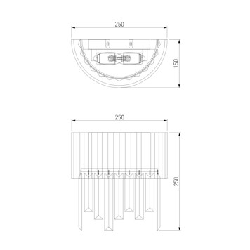 Бра Eurosvet Amantea 10122/2-1