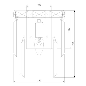 Бра Eurosvet Elegante 10130/1 Chrome-4