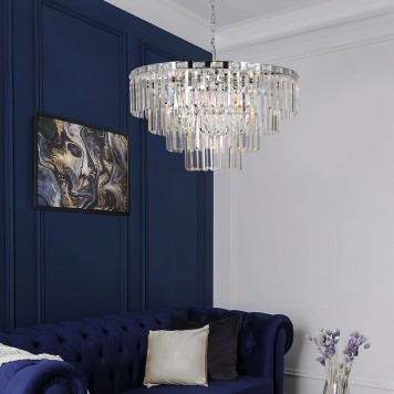 Люстра Eurosvet Elegante Smart 10130/10 Chrome-1