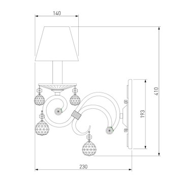 Бра Eurosvet Ivin 12075/1-4