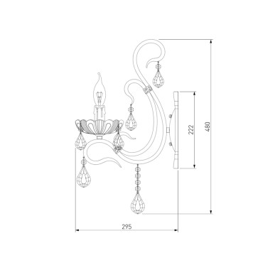 Бра Eurosvet Etna 12205/1-6