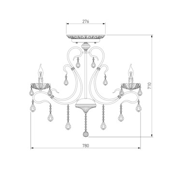 Светильник потолочный Eurosvet Etna 12205/8-10