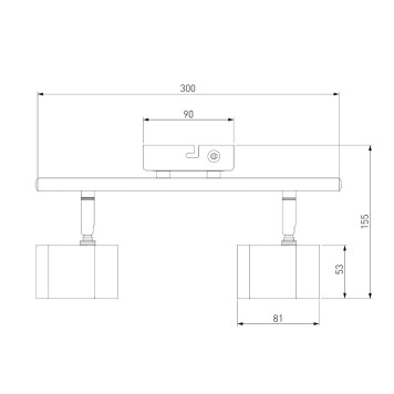 Спот Eurosvet Prime 20058/2-5