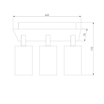 Спот Eurosvet Fleur 20066/3-8