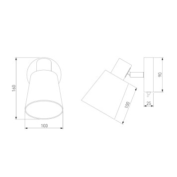 Спот Eurosvet Culver 20080/1 Beige-4