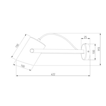 Спот Eurosvet Italio 20092/1 Black-5