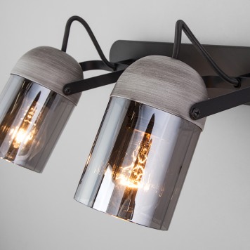 Спот Eurosvet Mars 20122/2 Black Grey-2