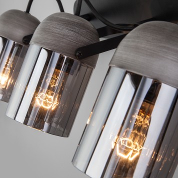 Спот Eurosvet Mars 20122/3 Black Grey-2