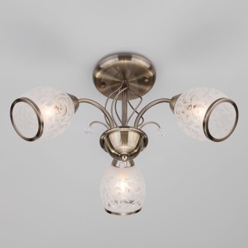 Светильник потолочный Eurosvet Gabriella 30026/3 Bronze