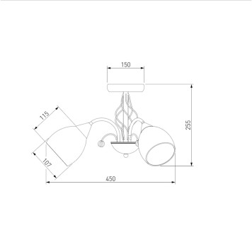 Светильник потолочный Eurosvet Gabriella 30026/3 Chrome-4