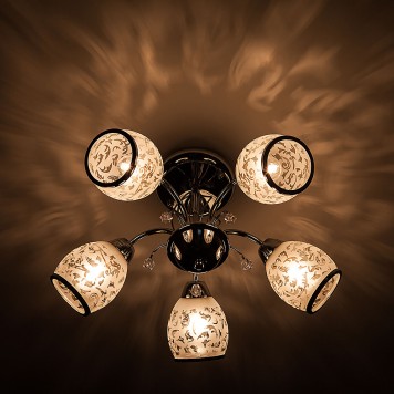 Светильник потолочный Eurosvet Gabriella 30026/5 Chrome-3