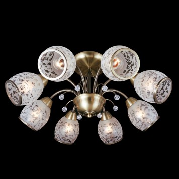 Светильник потолочный Eurosvet Gabriella 30026/8 Bronze-1
