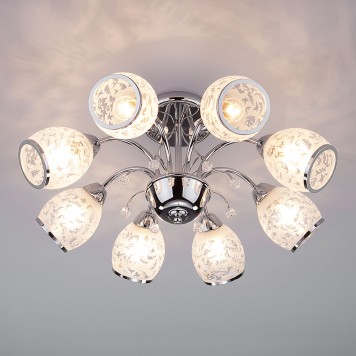 Светильник потолочный Eurosvet Gabriella 30026/8 Chrome-2