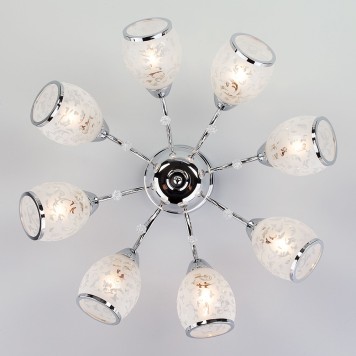 Светильник потолочный Eurosvet Gabriella 30026/8 Chrome-3