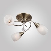 Светильник потолочный Eurosvet Virginia 30100/3 Bronze