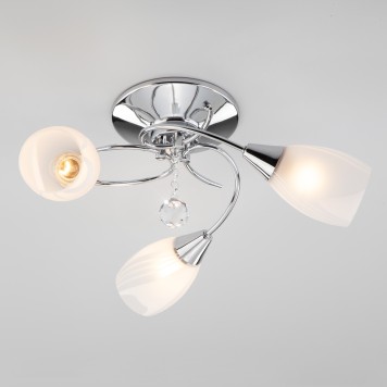 Светильник потолочный Eurosvet Virginia 30100/3 Chrome