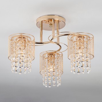 Светильник потолочный Eurosvet Bonnie 30137/3 Gold