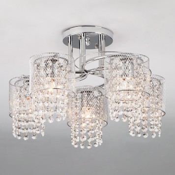Светильник потолочный Eurosvet Bonnie 30137/5 Chrome