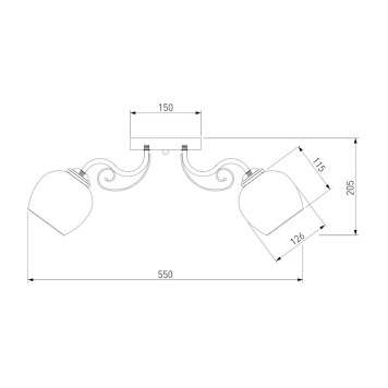 Светильник потолочный Eurosvet Wendy 30138/3-3