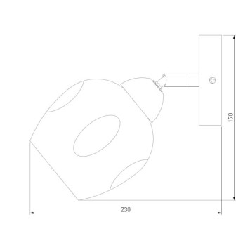 Бра Eurosvet Marci 30164/1 Gold-4