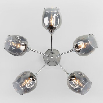 Светильник потолочный Eurosvet Marci 30164/5 Chrome-1