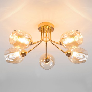 Светильник потолочный Eurosvet Marci 30164/5 Gold-1