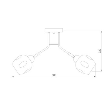 Светильник потолочный Eurosvet Marci 30164/5 Gold-6
