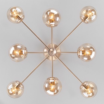 Светильник потолочный Eurosvet Ascot 30166/8 Gold-4