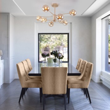 Светильник потолочный Eurosvet Ascot 30166/8 Gold-5